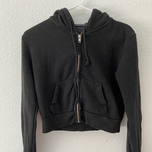 brandy melville black hoodie